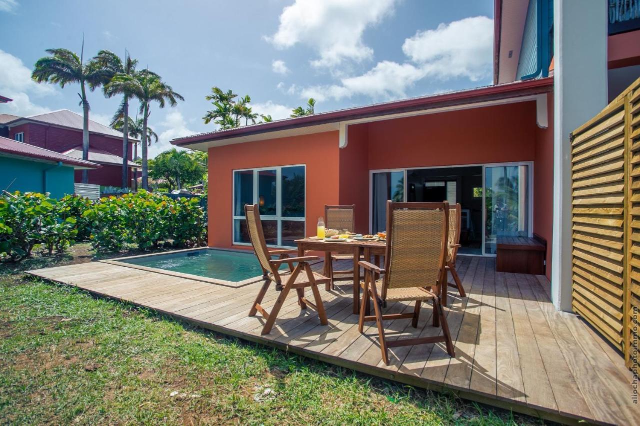 Villa Maorie 1 Chambre Avec Piscine Privee Le François Exteriör bild
