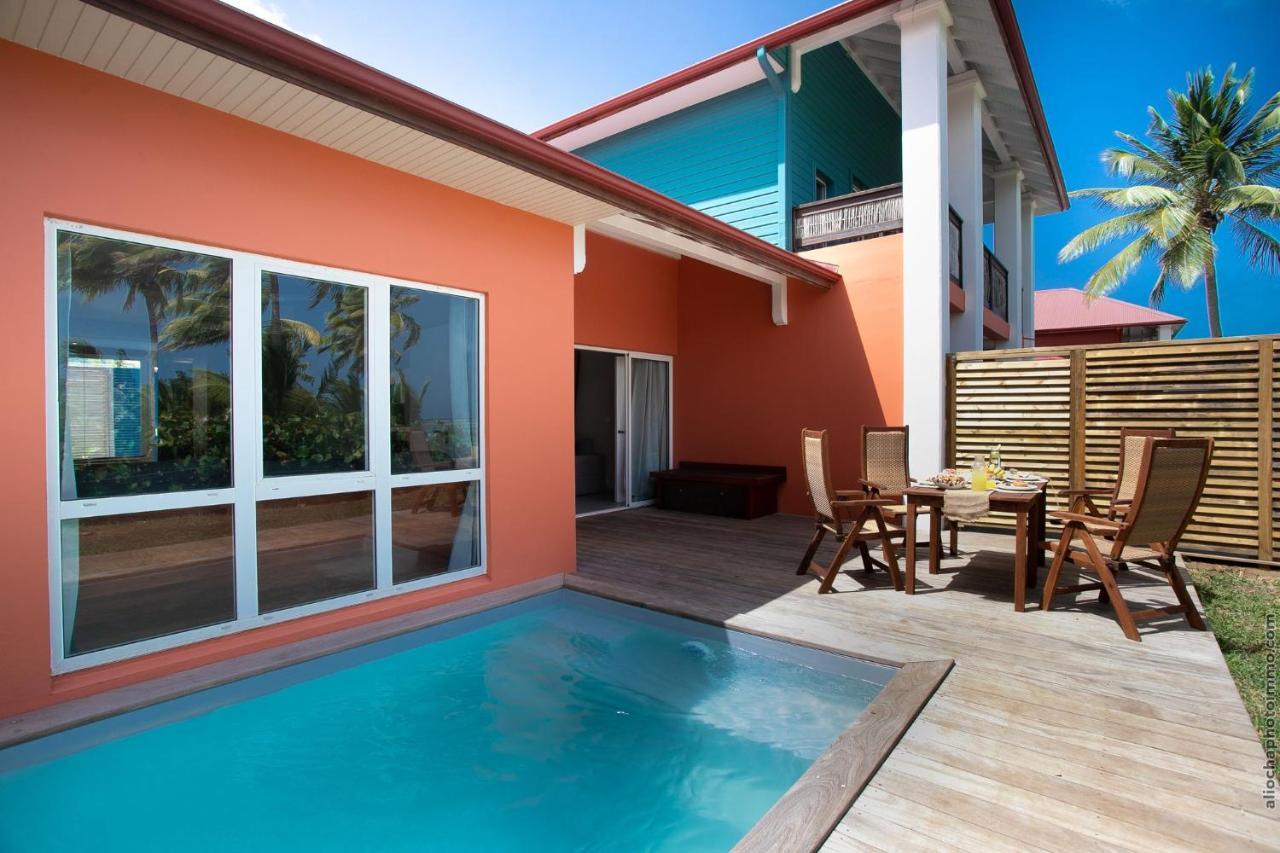 Villa Maorie 1 Chambre Avec Piscine Privee Le François Exteriör bild